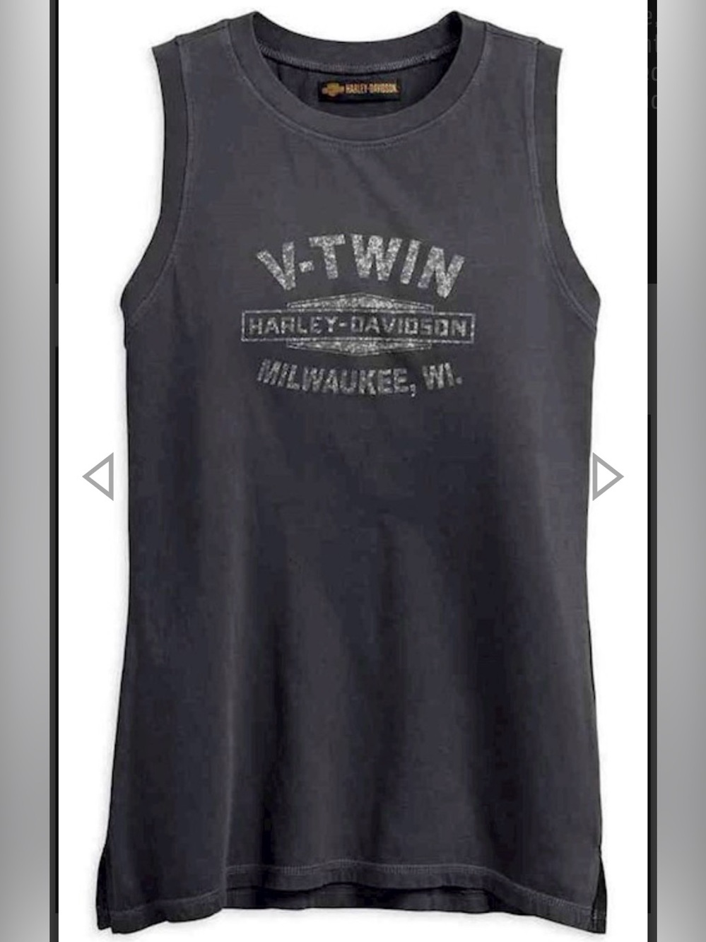 Harley-Davidson Women's Studded V-Twin Muscle Tank Top